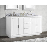 Austen 60 in. Single Bathroom Vanity Cabinet Only in White