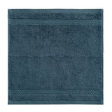 Authentic Hotel and Spa 100% Aeagean Long Staple Turkish Cotton, STARLIGHT Terry Washcloths (Set of 12)