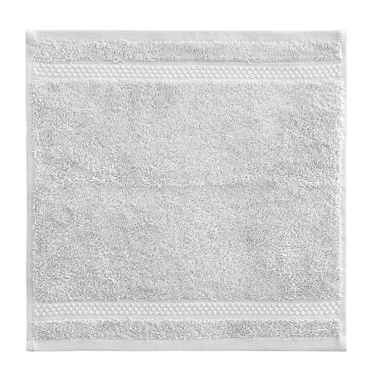 Authentic Hotel and Spa 100% Aeagean Long Staple Turkish Cotton, STARLIGHT Terry Washcloths (Set of 12)