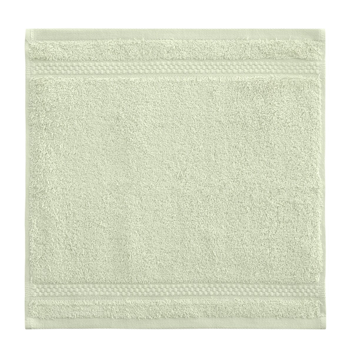 Authentic Hotel and Spa 100% Aeagean Long Staple Turkish Cotton, STARLIGHT Terry Washcloths (Set of 12)