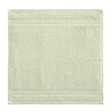 Authentic Hotel and Spa 100% Aeagean Long Staple Turkish Cotton, STARLIGHT Terry Washcloths (Set of 12)