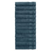 Authentic Hotel and Spa 100% Aeagean Long Staple Turkish Cotton, STARLIGHT Terry Washcloths (Set of 12)