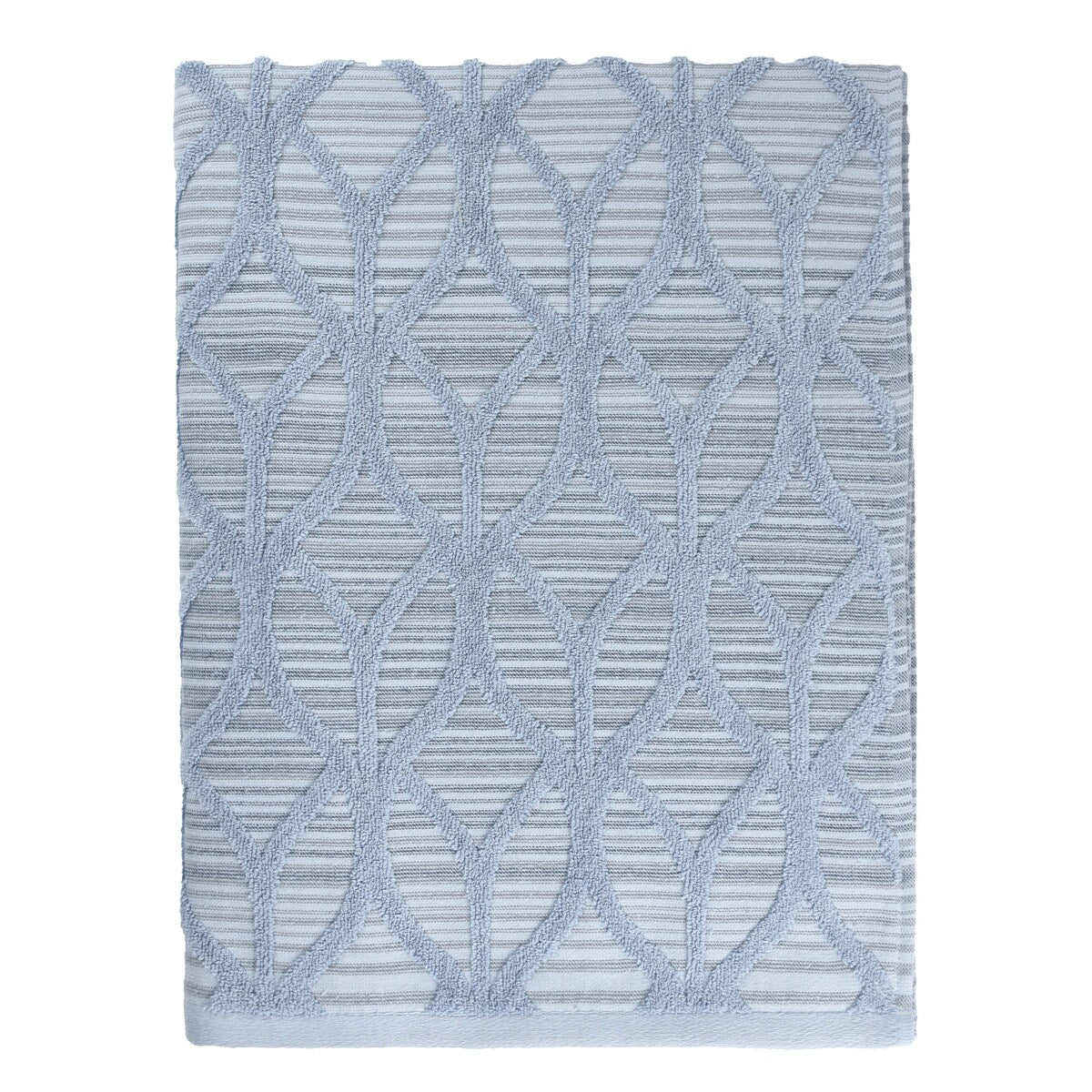 Authentic Hotel and Spa Alev Jacquard Bath & Hand Towel Set