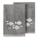 Authentic Hotel and Spa Turkish Cotton Figi 2PC Embellished Bath Towel Set