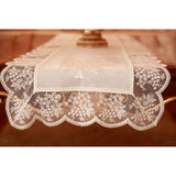 Authentic Turkish 70-inch Rectangular Embroidered Table Runner