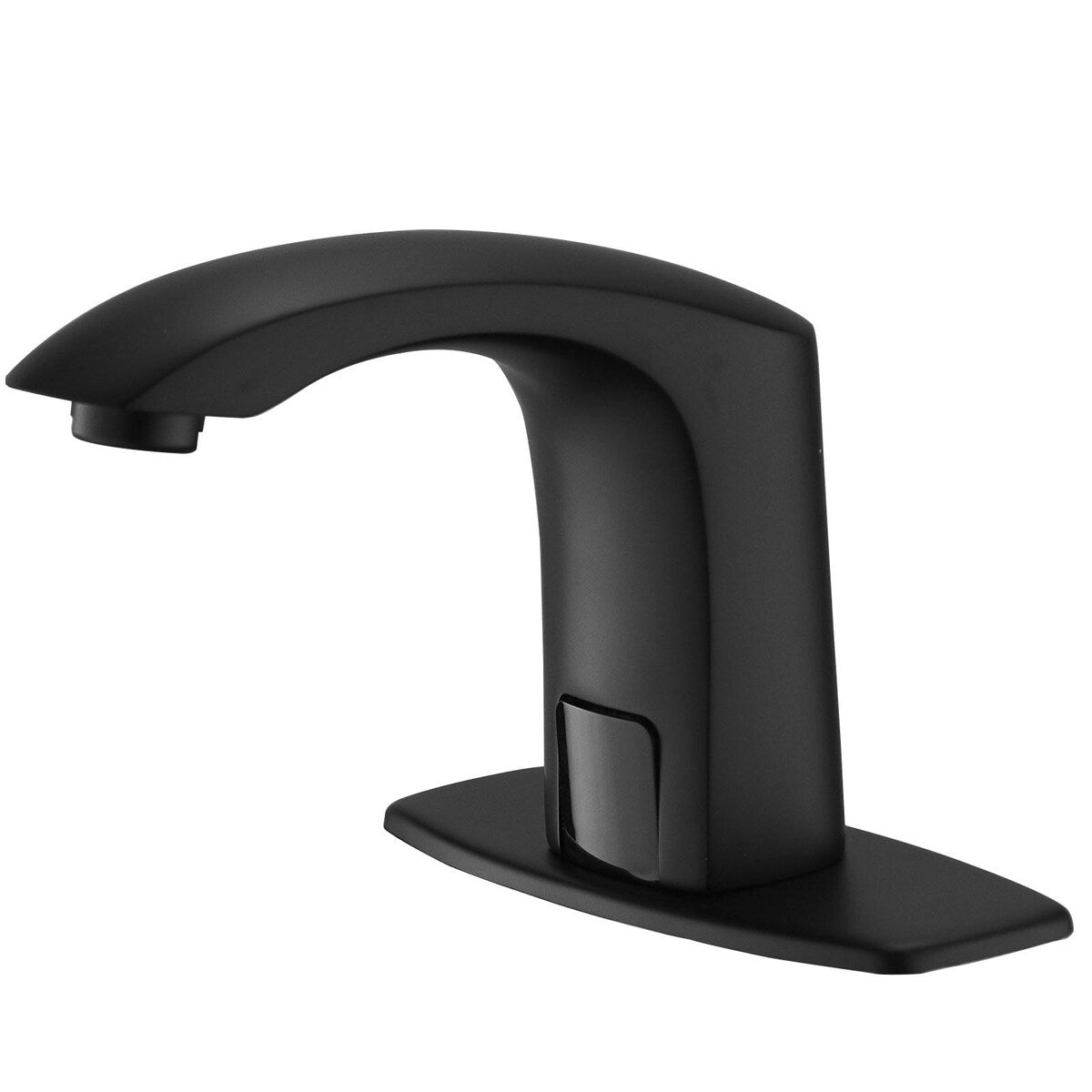 Automatic Sensor Touchless Bathroom Sink Faucet With Deck Plate