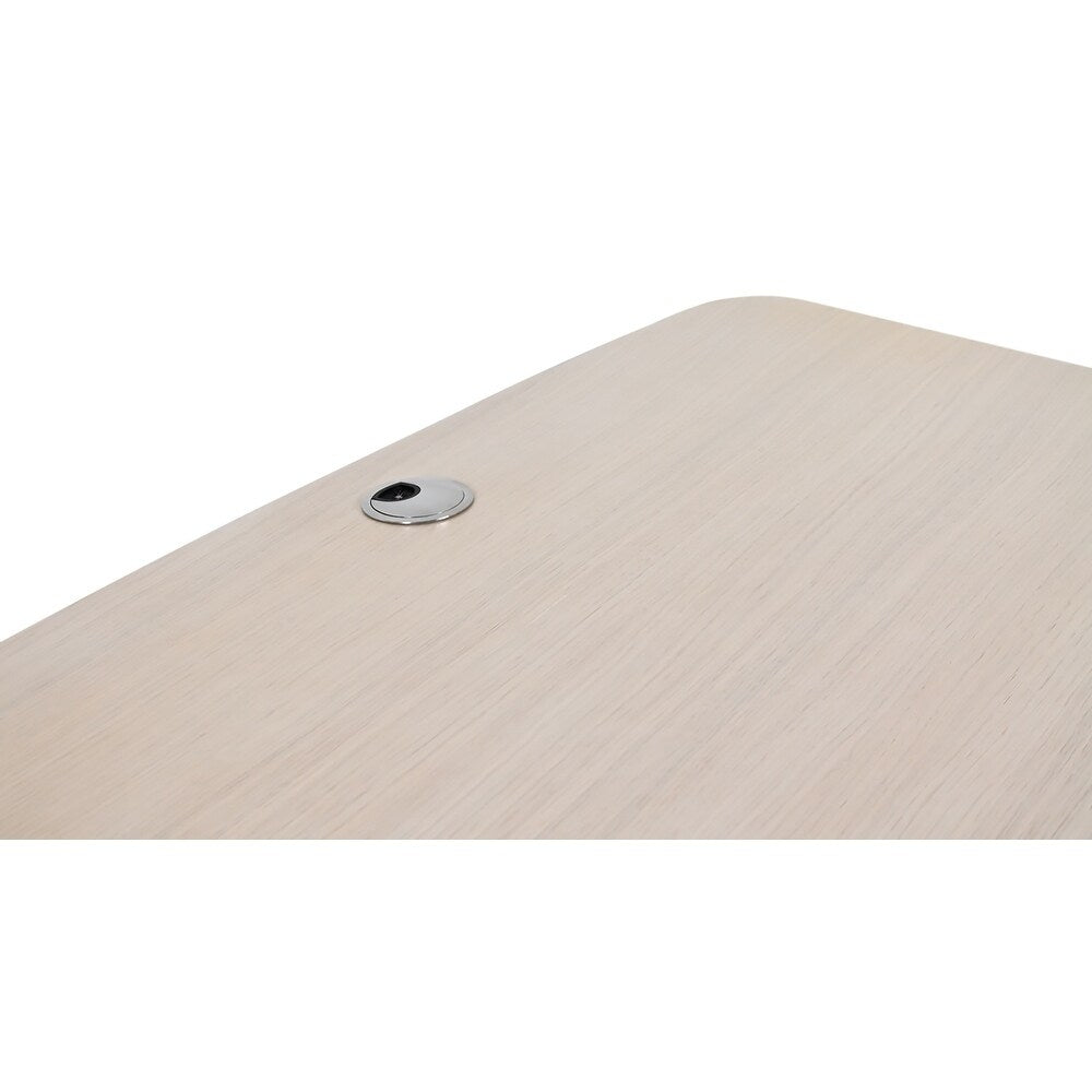 Autonomous SmartDesk - Extra Long Wave Wood Top (No DIY Frame)