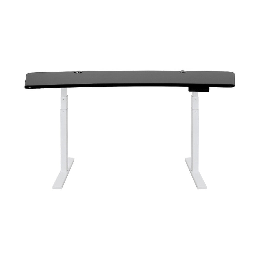 Autonomous SmartDesk - Extra Long Wave Wood Top (No DIY Frame)