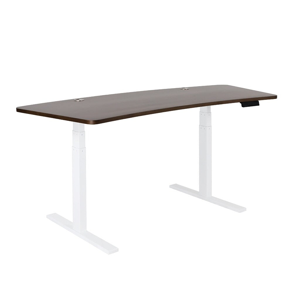 Autonomous SmartDesk - Extra Long Wave Wood Top (No DIY Frame)