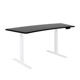 Autonomous SmartDesk - Extra Long Wave Wood Top (No DIY Frame)