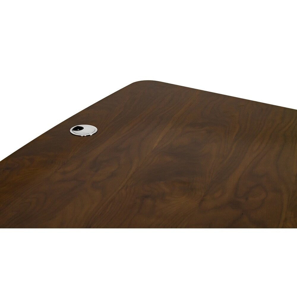 Autonomous SmartDesk - Extra Long Wave Wood Top (No DIY Frame)