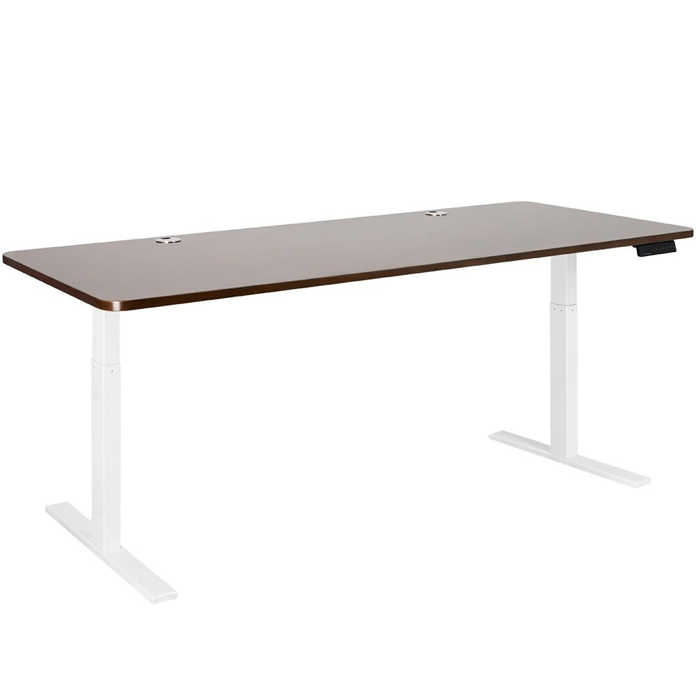 Autonomous SmartDesk - Height-Adjustable Standing Desk - Single Motor Frame - Classic Extra Long Top