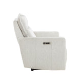 Autrey Fabric Power Double Reclining Loveseat with Center Console