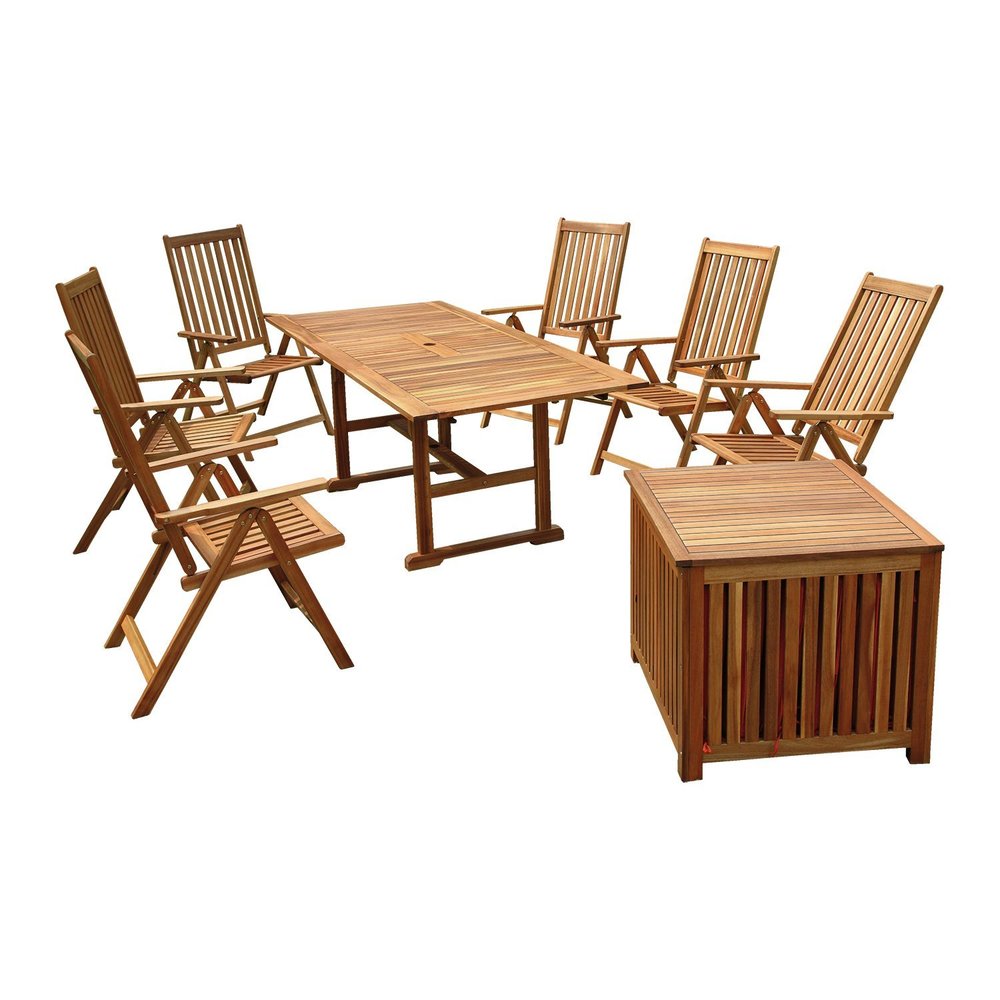 Landmann Autumn 8 Pc. Patio Dining Set