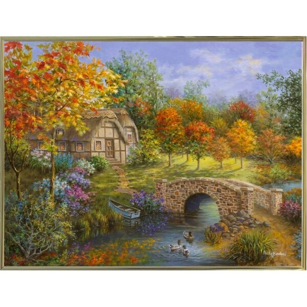 Autumn Beauty-NICBOE106363 Print 30.5"x40.25" by Nicky Boehme