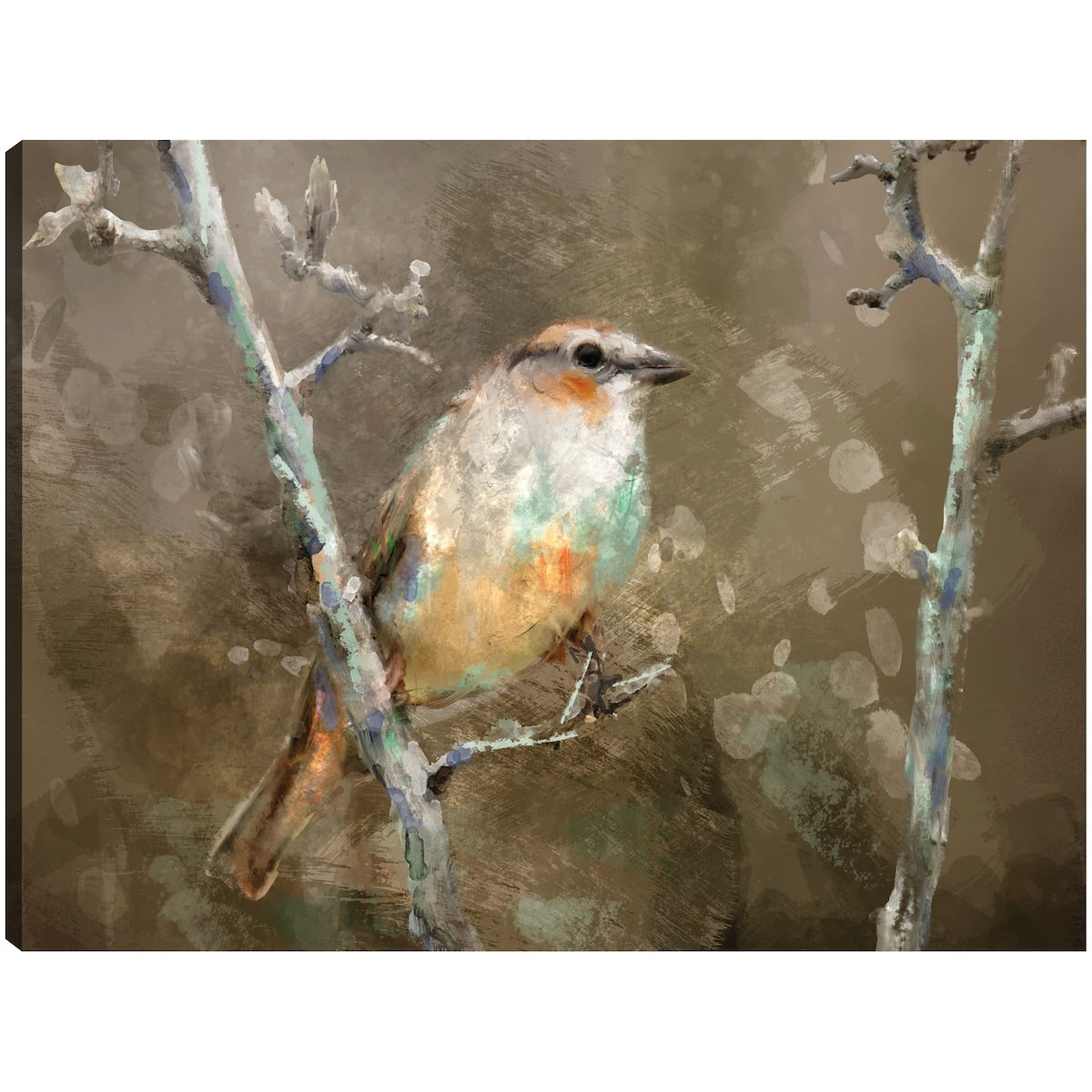 Autumn Birds I By Studio Arts Canvas Art Print