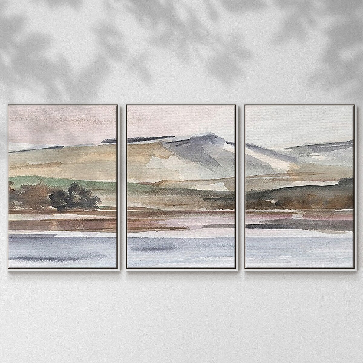 Autumn Mountain Valley I - Multi Piece Framed Canvas