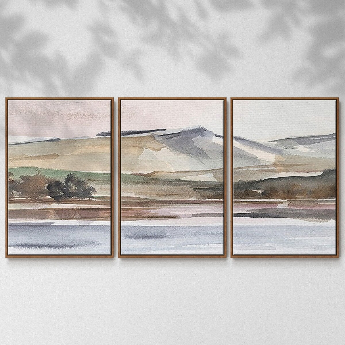 Autumn Mountain Valley I - Multi Piece Framed Canvas