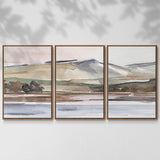 Autumn Mountain Valley I - Multi Piece Framed Canvas