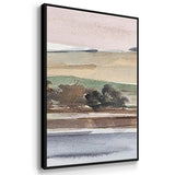 Autumn Mountain Valley I - Multi Piece Framed Canvas