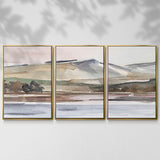 Autumn Mountain Valley I - Multi Piece Framed Canvas