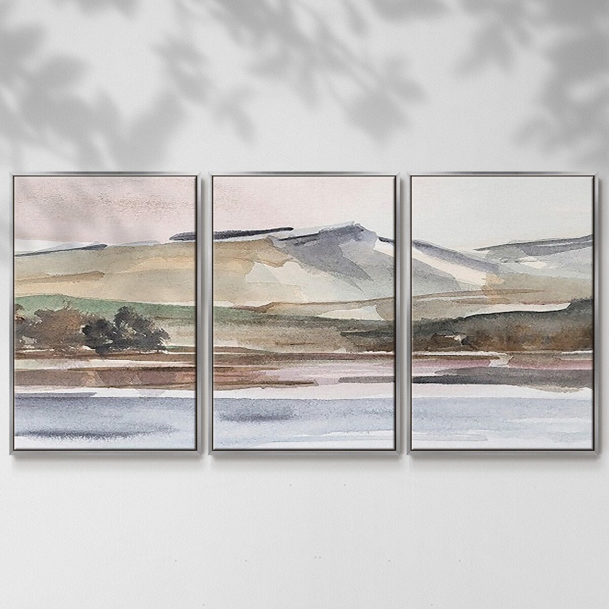 Autumn Mountain Valley I - Multi Piece Framed Canvas