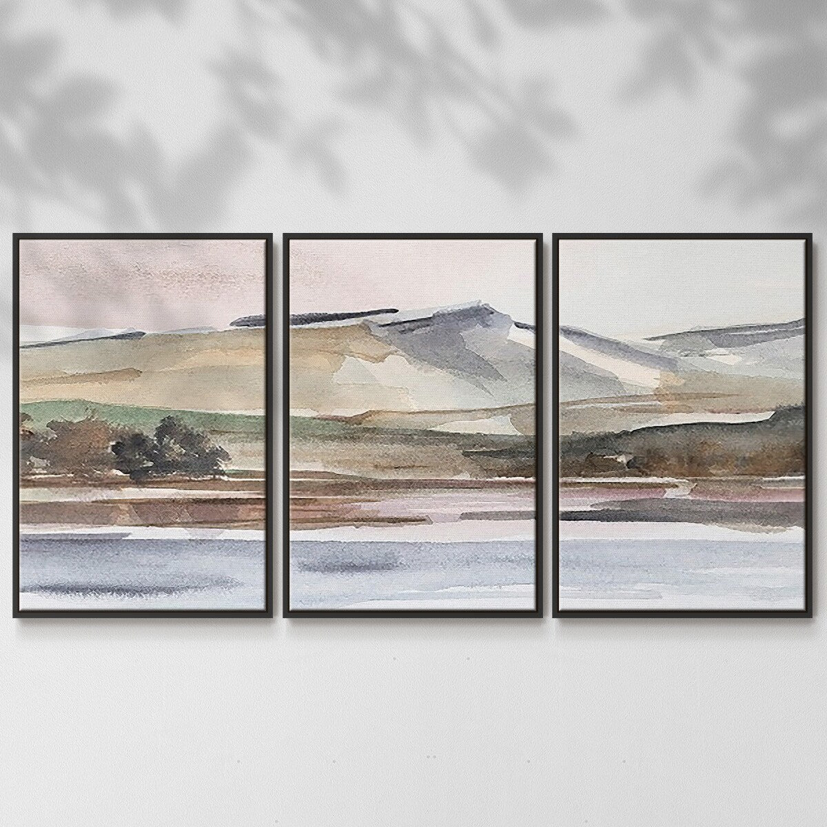 Autumn Mountain Valley I - Multi Piece Framed Canvas