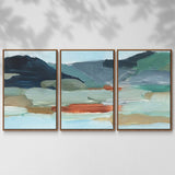 Autumn Mountains II - Multi Piece Framed Canvas
