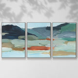 Autumn Mountains II - Multi Piece Framed Canvas