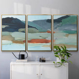 Autumn Mountains II - Multi Piece Framed Canvas