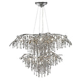 Autumn Twilight Mystic Siler 2-tier 18-light Chandelier - Pewter