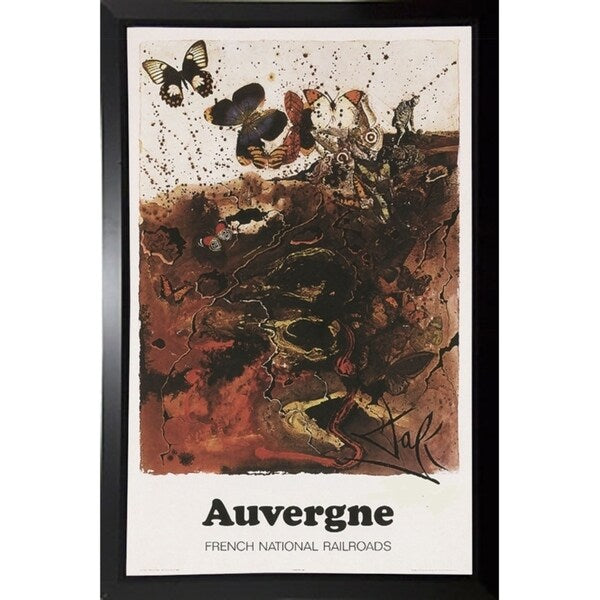 Auvergne Railroads-VINAPP116503 Print 20"x12.75" by Vintage Apple Collection