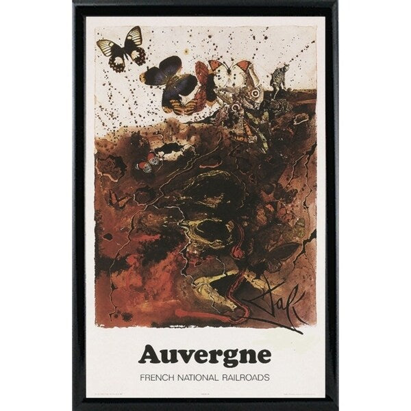 Auvergne Railroads-VINAPP116503 Print 20"x12.75" by Vintage Apple Collection
