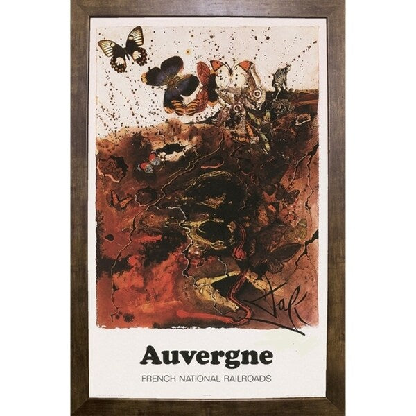 Auvergne Railroads-VINAPP116503 Print 20"x12.75" by Vintage Apple Collection