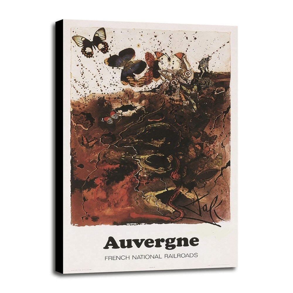 Auvergne Railroads-VINAPP116503 Print 20"x12.75" by Vintage Apple Collection