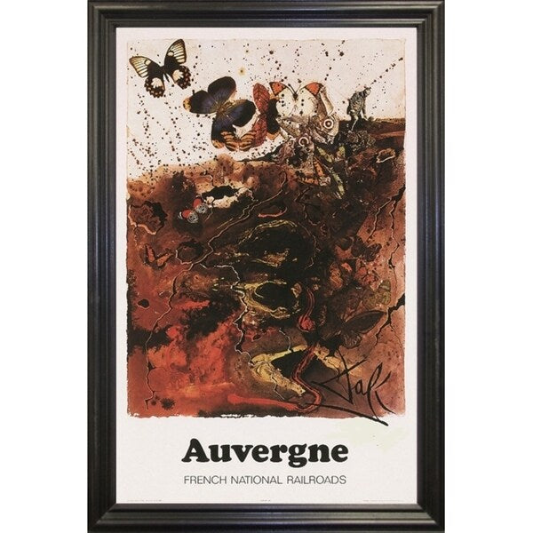 Auvergne Railroads-VINAPP116503 Print 20"x12.75" by Vintage Apple Collection