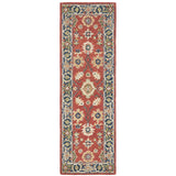 Style Haven Ava Hand-tufted Wool Loop-pile Traditional Bordered Area Rug