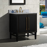 Avanity Mason 30 in. Single Bathroom Vanity Cabinet Only in Black