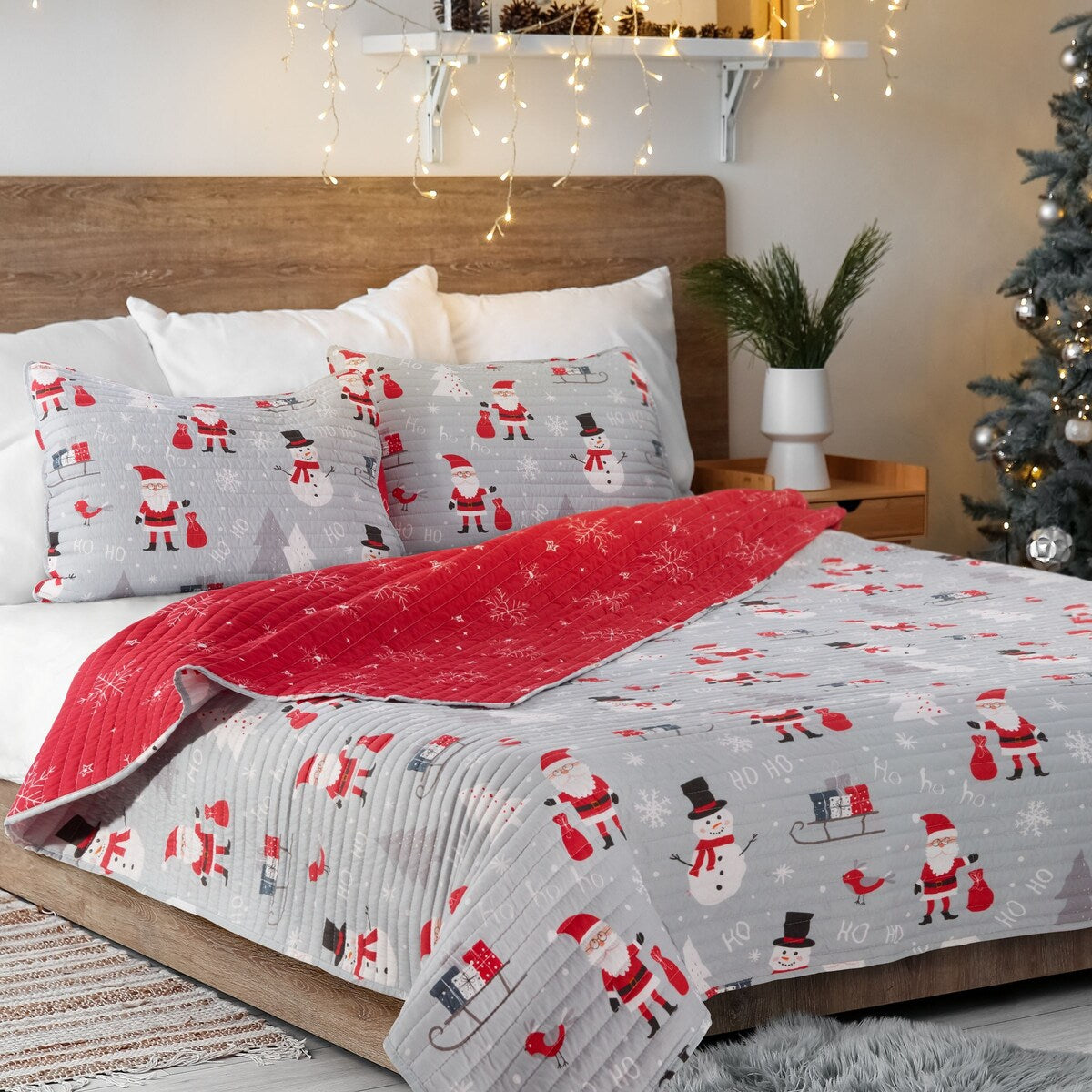 Avanti Ho Ho Ho Full/Queen Quilt Set