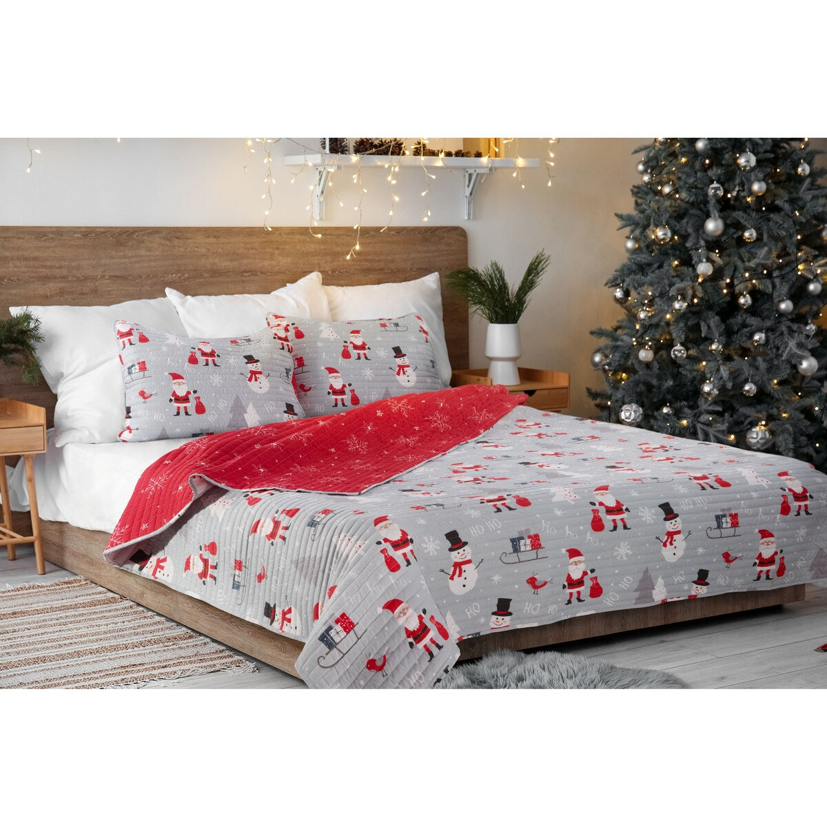 Avanti Ho Ho Ho Full/Queen Quilt Set
