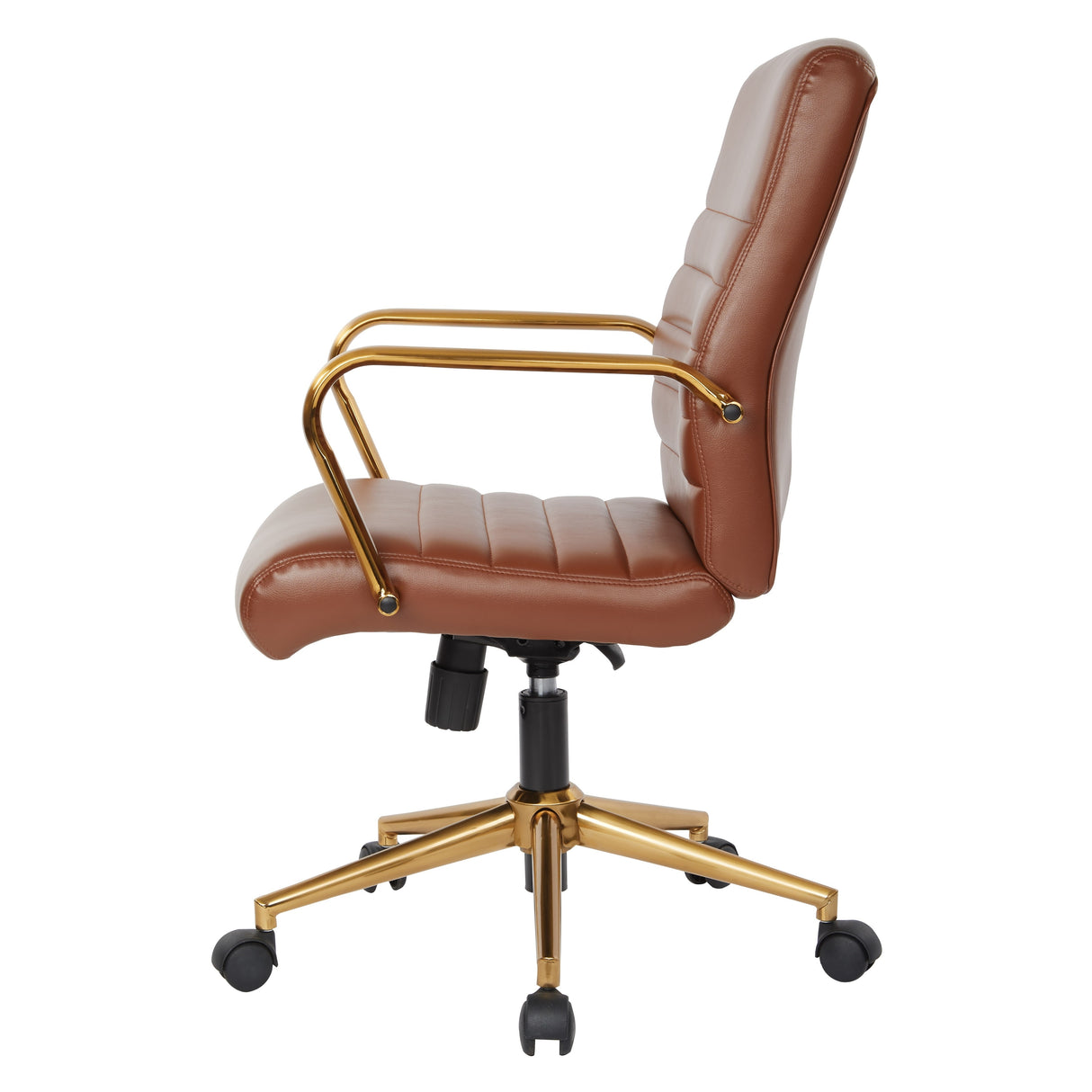 Baldwin Mid-Back Faux Leather Chair