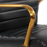 Baldwin Mid-Back Faux Leather Chair