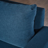 Avellino 5-Seater Hidden Storage Compartments Fabric Chaise Sectional Sofa Set by Christopher Knight Home