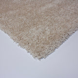 Gertmenian Campo Delux Modern Solid Plush Ivory Shag Area Rug