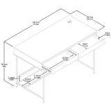 Avenue Greene Hixson Computer Desk