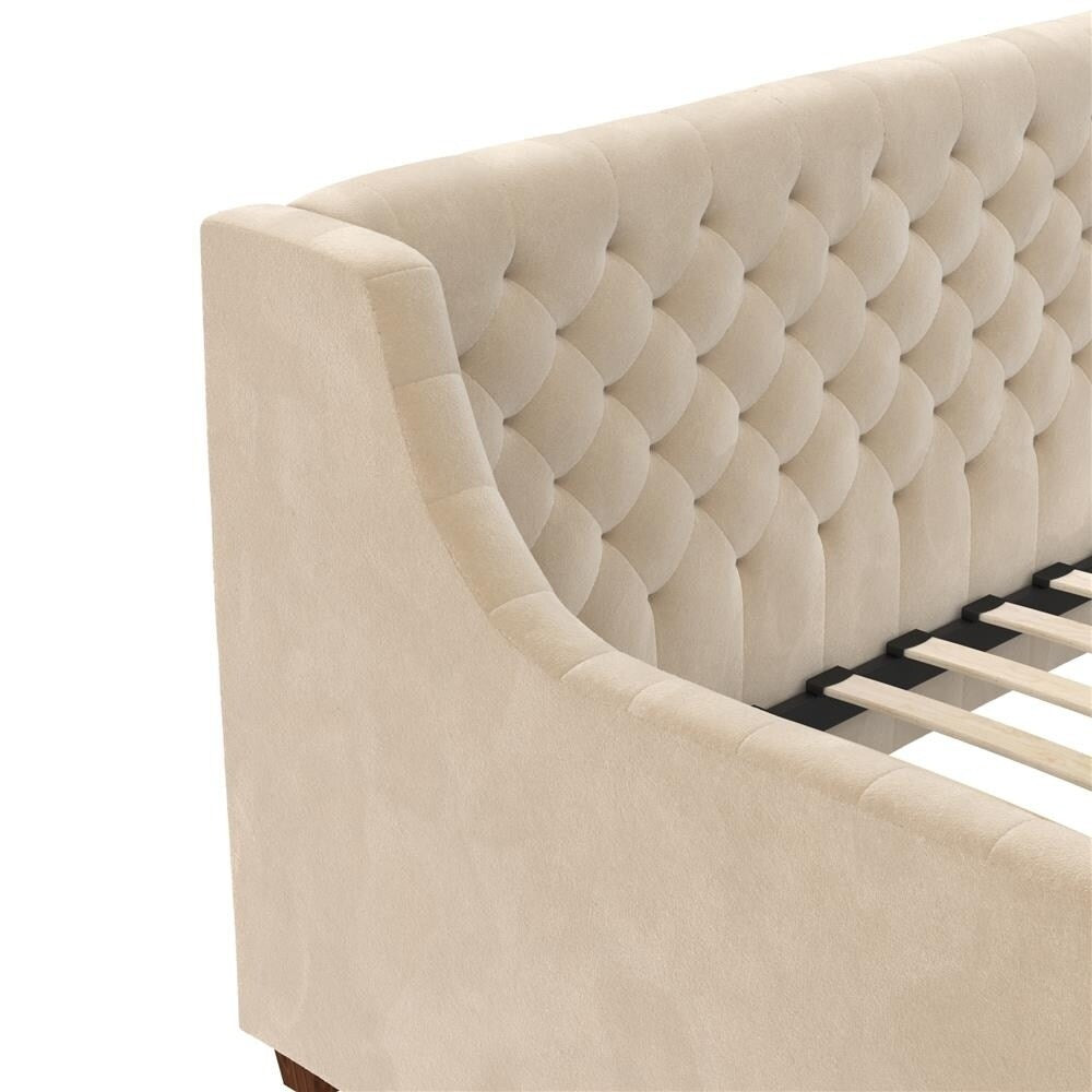 Avenue Greene Jamie Velvet Upholstered Daybed