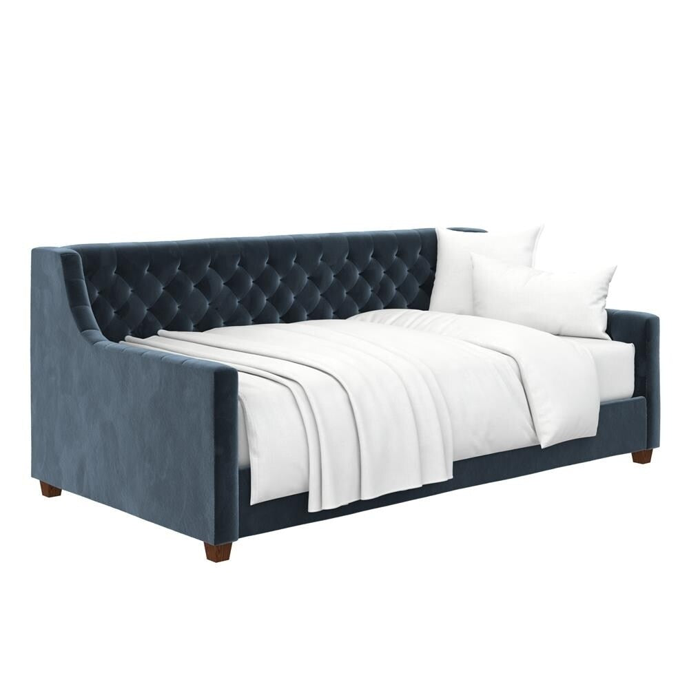 Avenue Greene Jamie Velvet Upholstered Daybed