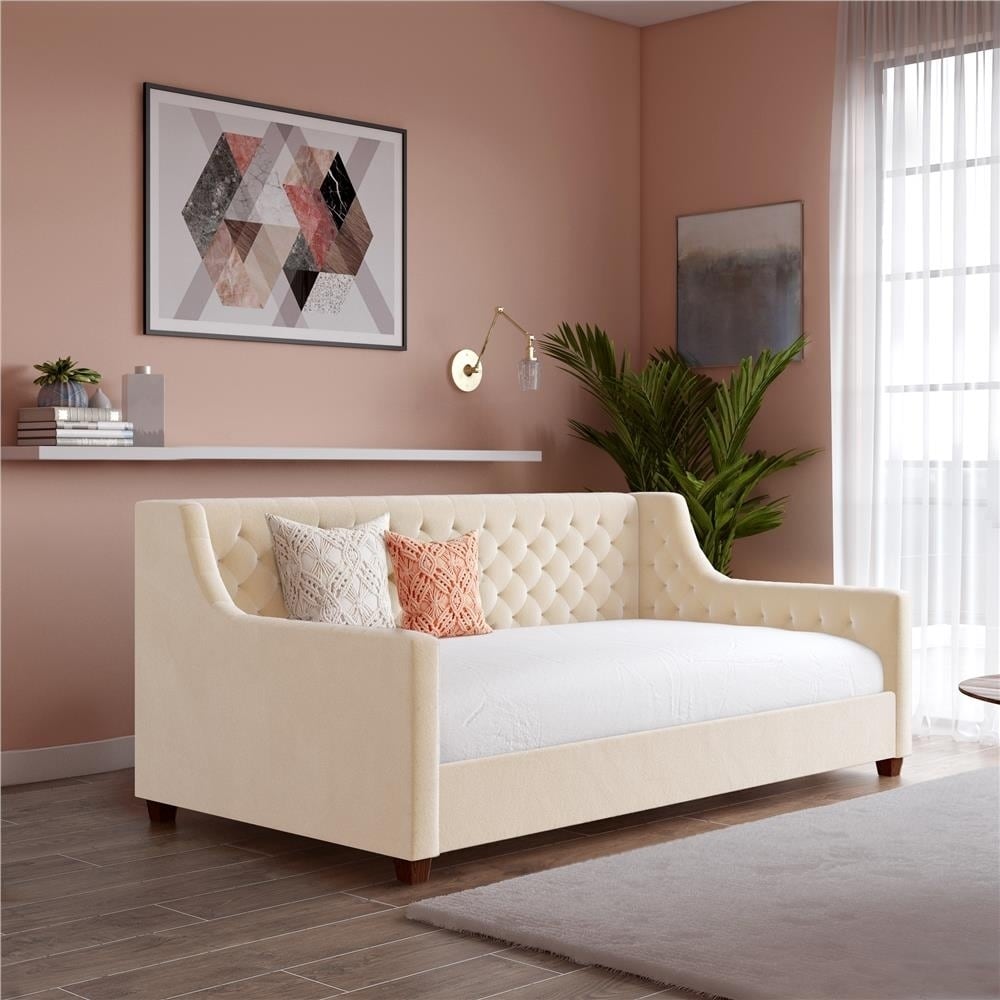 Avenue Greene Jamie Velvet Upholstered Daybed