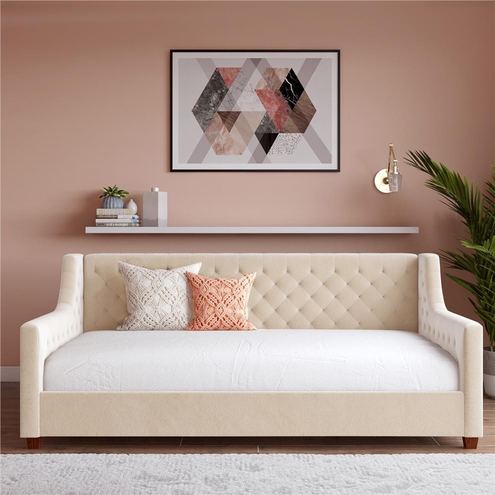 Avenue Greene Jamie Velvet Upholstered Daybed