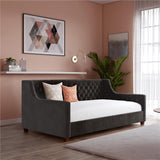 Avenue Greene Jamie Velvet Upholstered Daybed
